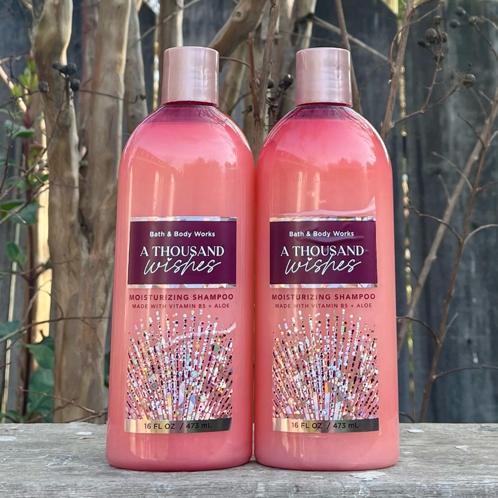 2 B&BW A Thousand Wishes Shampoos
